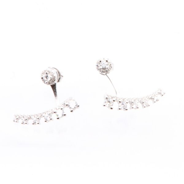 Ear jacket earrings