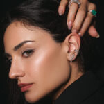 Suspender earrings