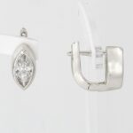 Teardrop Earrings - Silver