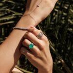 Aurora - Three Zircon Stones Ring - Radiant Shaped - Silver - Image 3