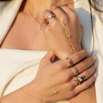 Majesty - One Zircon Stone Ring - Oval Shaped -Gold Plated - Image 3