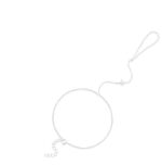 Handchain Finger Bracelet With Star Zircon Detail - Silver