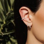 Oval Hoop Earrings - Silver - Image 2